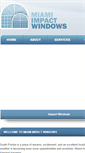 Mobile Screenshot of miamiimpactwindows.com